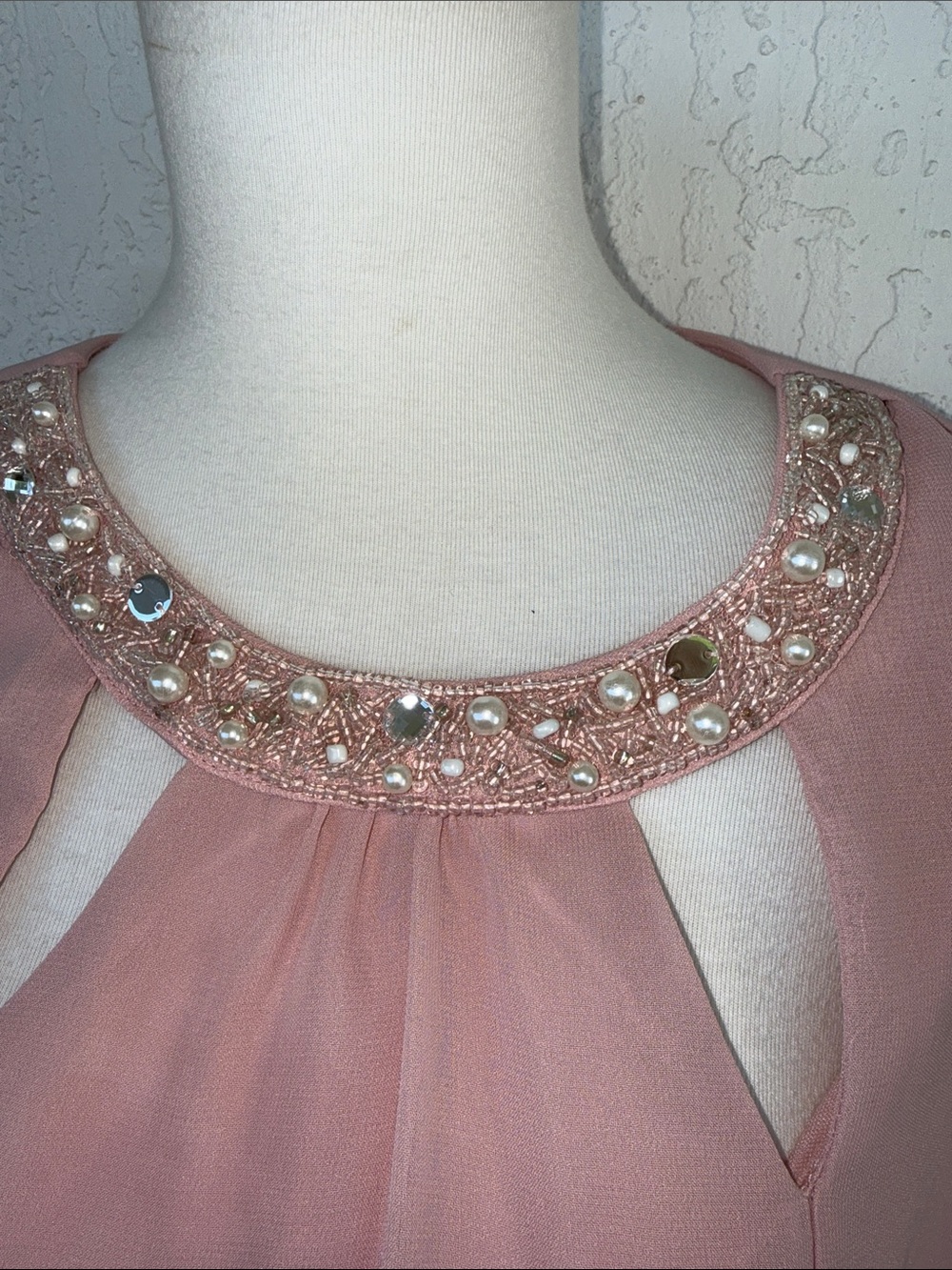 SLNY NY Blush Dress SZ 14 - Picture 2 of 15